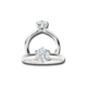 Luxus und Eleganz - unser Ring aus der Kollektion 'The Romance Collection' wird persönlich von unseren Goldschmieden in 750/- Weissgold in aufwendiger Handarbeit gefertigt. Den CAPOLAVORO Ring zieren 2 Diamanten. Magisch, sinnlich und atemberaubend schön sind die Kreationen von CAPOLAVORO.
