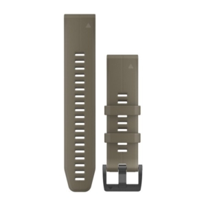 Garmin Garmin fenix 5Plus Quickfit-Armbänder 22 mm 010-12740-05 Silikon Hellbraun mit Teilen in Schwarz für einen Handgelenkumfang von 125-208 mm