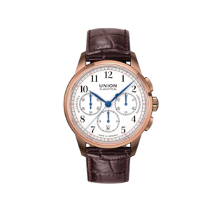 Entdecken Sie Union Glashütte Uhren in großer Auswahl online. Juwelier-Winkler.com bequem online kaufen. 1893 Dürrstein Chronograph Roségold.