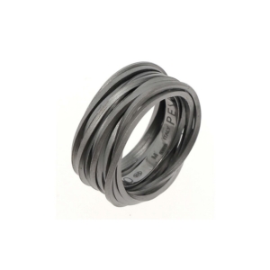 Pesavento GEO Ring Silber Schwarz Rhodiniert WGEOA002 online kaufen