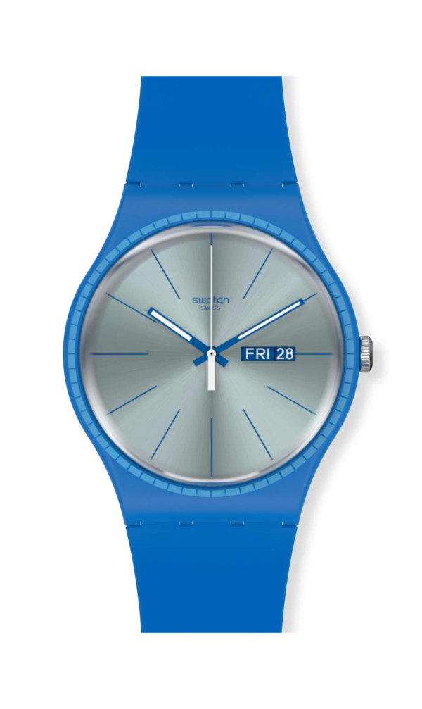 Swatch Essentials BLUE RAILS - SUON714